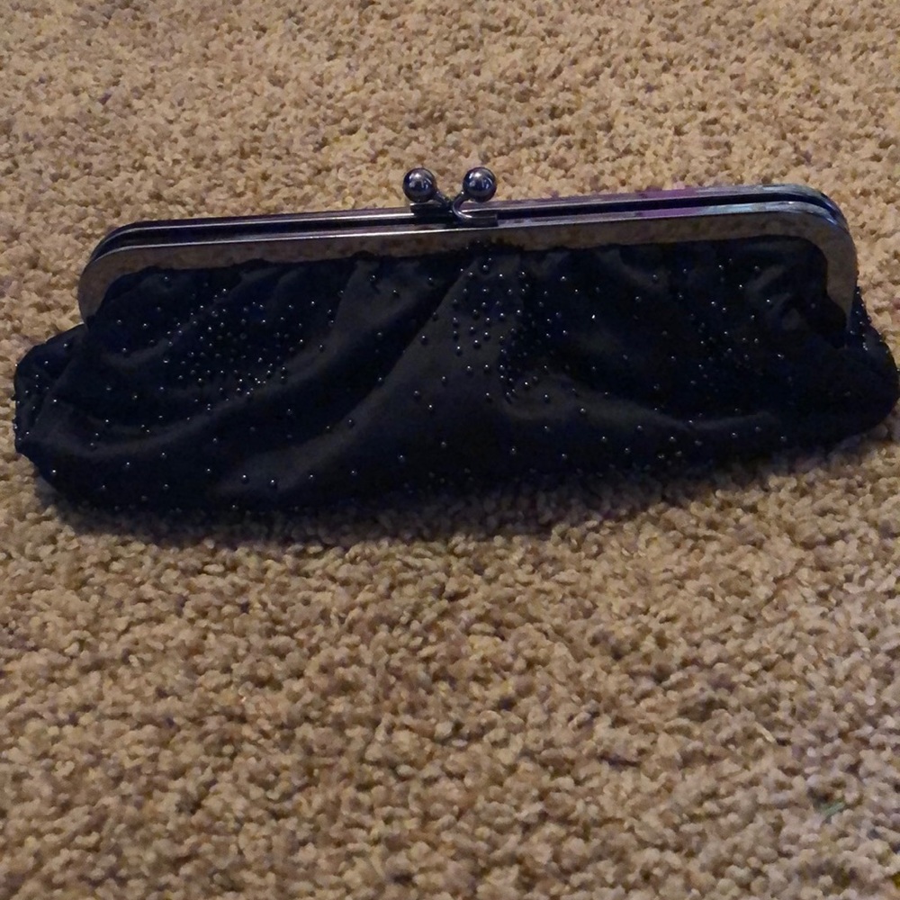 EXPRESS small beaded clutch purse